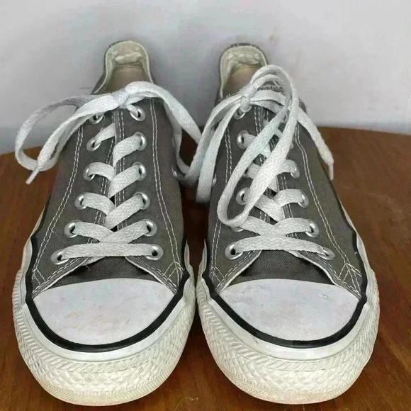 Converse All Star Chuck Taylor Gray Mems Size 5 Womens Size 7 - Picture 2 of 8